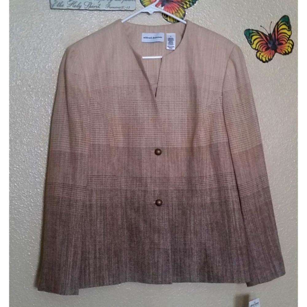 NWT alfred dunner Suit Jacket  14